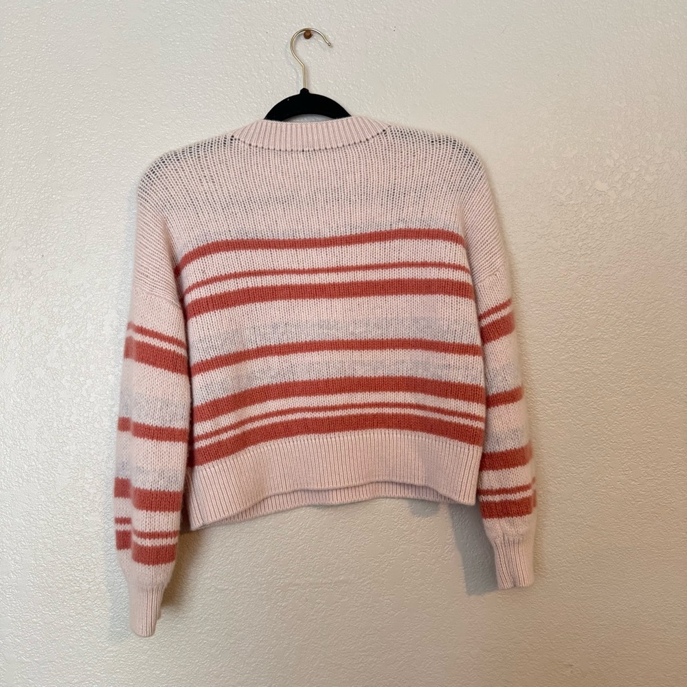 Margaret O’Leary‎ Cashmere Striped Sweater - Picture 5 of 6